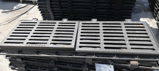 围场球墨铸铁连体双篦展示